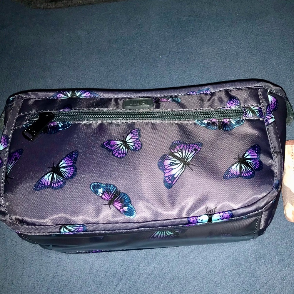 Lug Butterfly Grey Parasail Cosmetic Bag